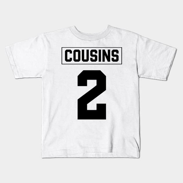 cousins and the throw Kids T-Shirt by Cabello's